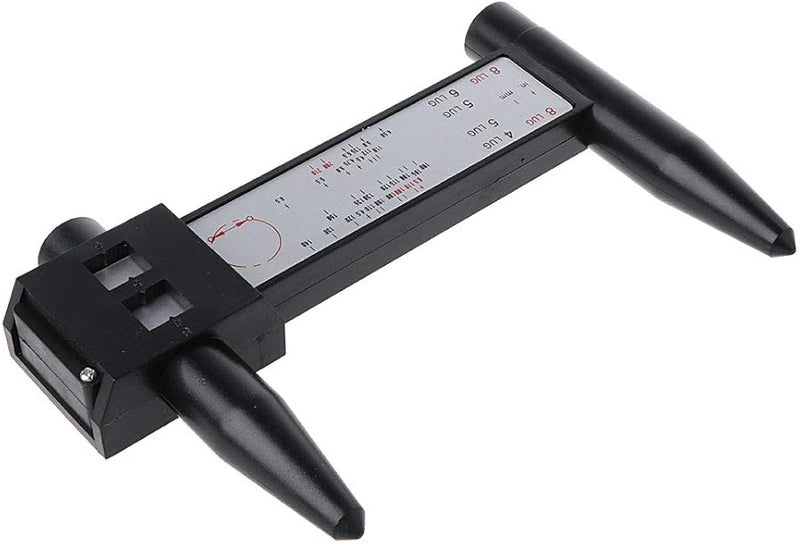 أداة قياس نمط براغي حافة العجلة مقياس مسطرة لـ 4 5 6 8 فتحات PCD - Image 2